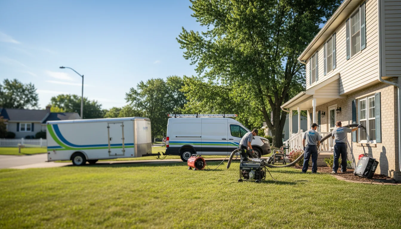 Flooded Basement Restoration And Cleanup With Repair in Humboldt, IA near me